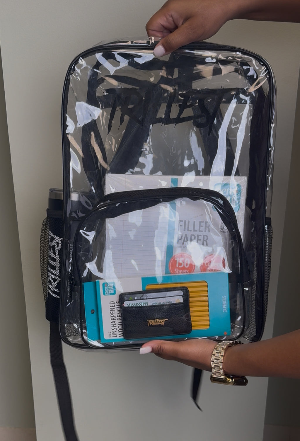 Trillest Clear Backpack