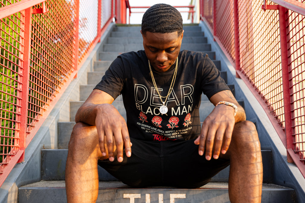 Dear Black Man Tee - Black
