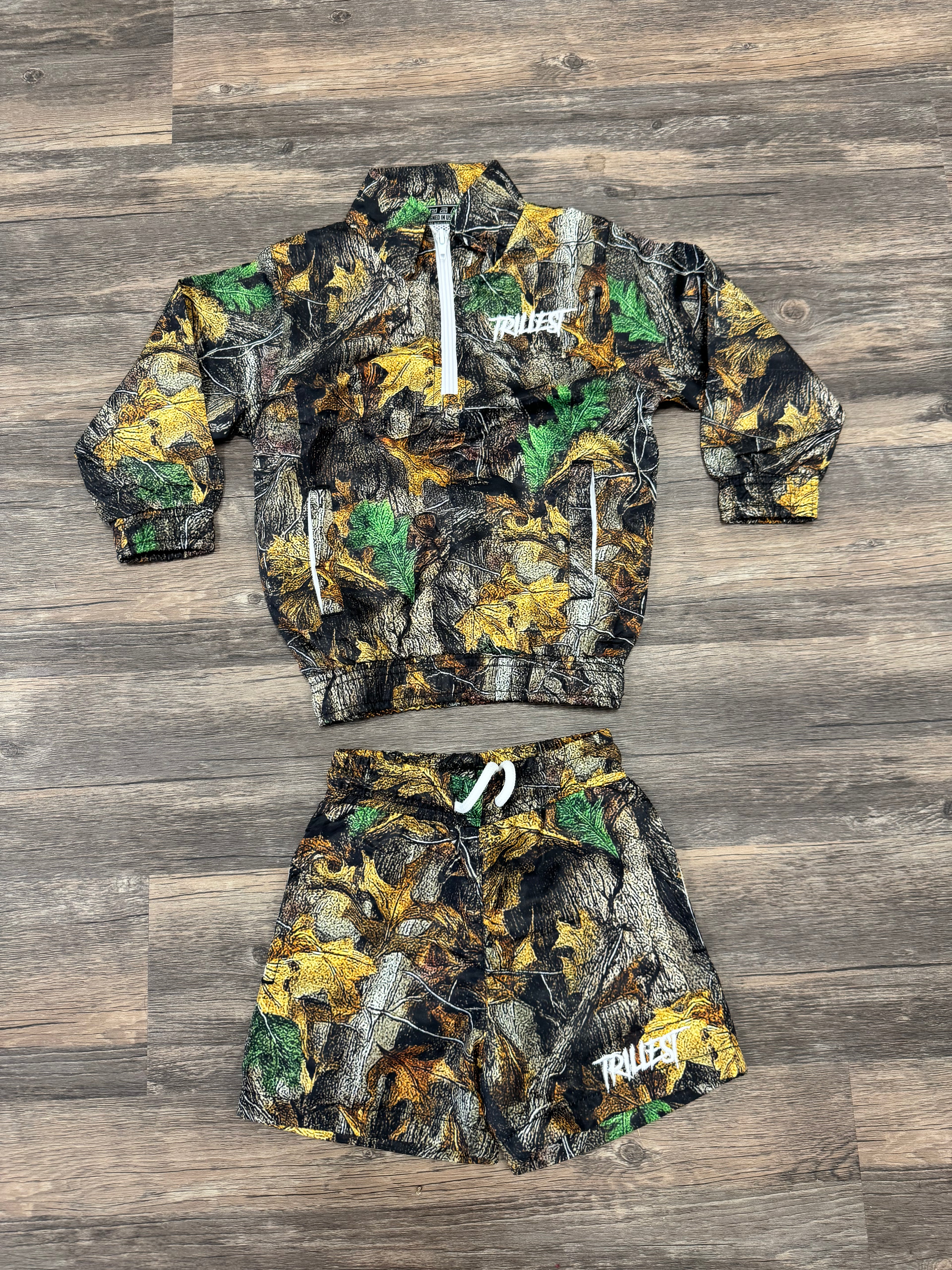 Kids Windbreaker Set - Real Tree Camo