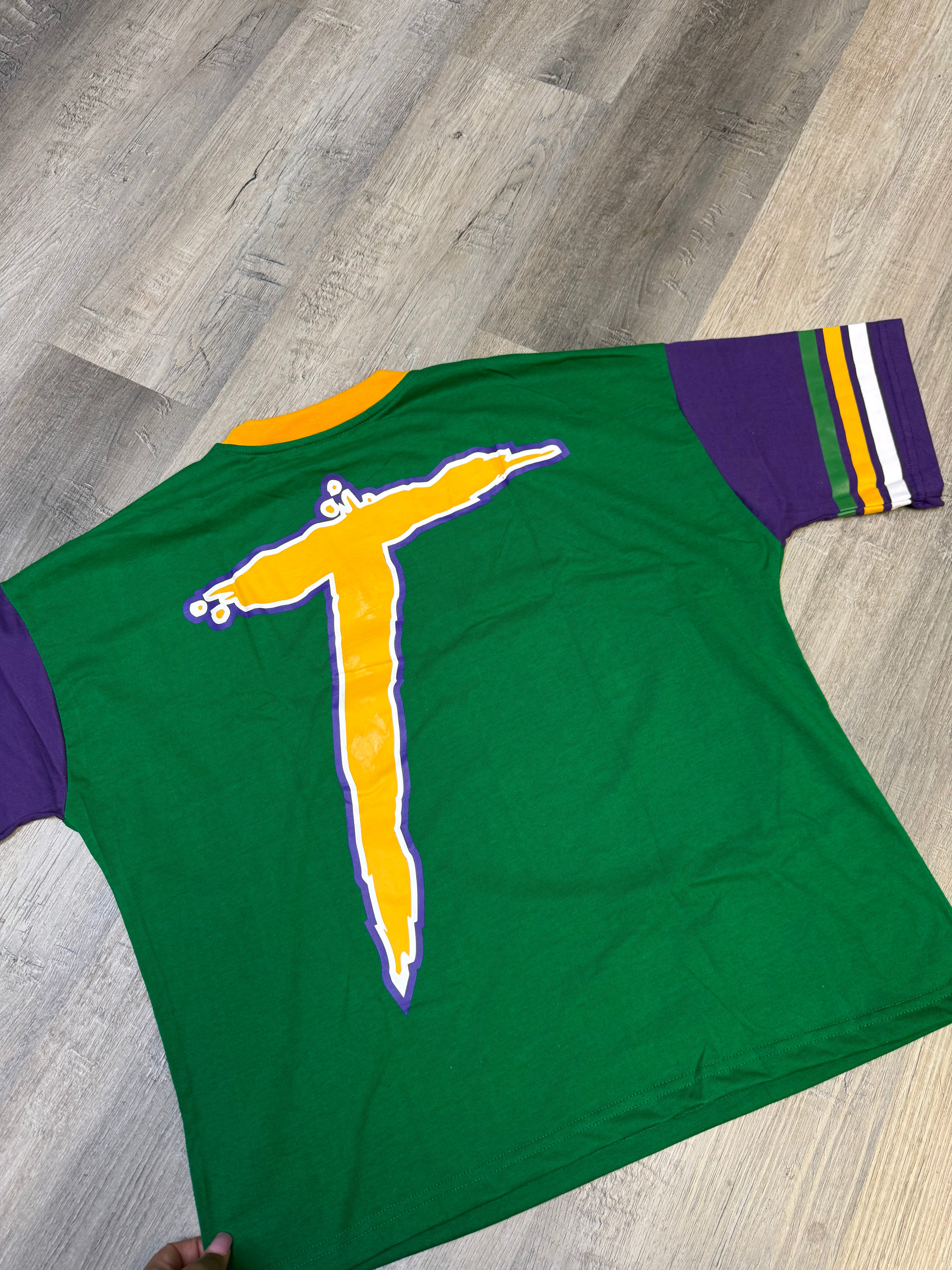 Big Trill Mardi Gras Tee - Green