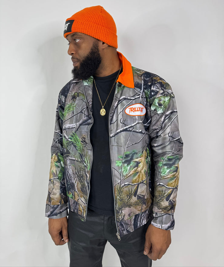 Trillest Work Jacket - Camo/Orange