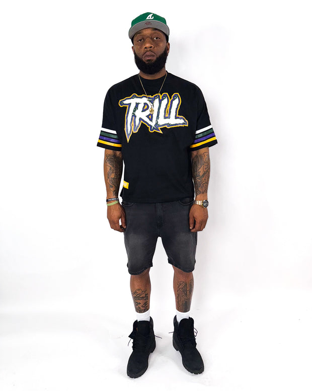 Big Trill Tee - Orange/Green/White