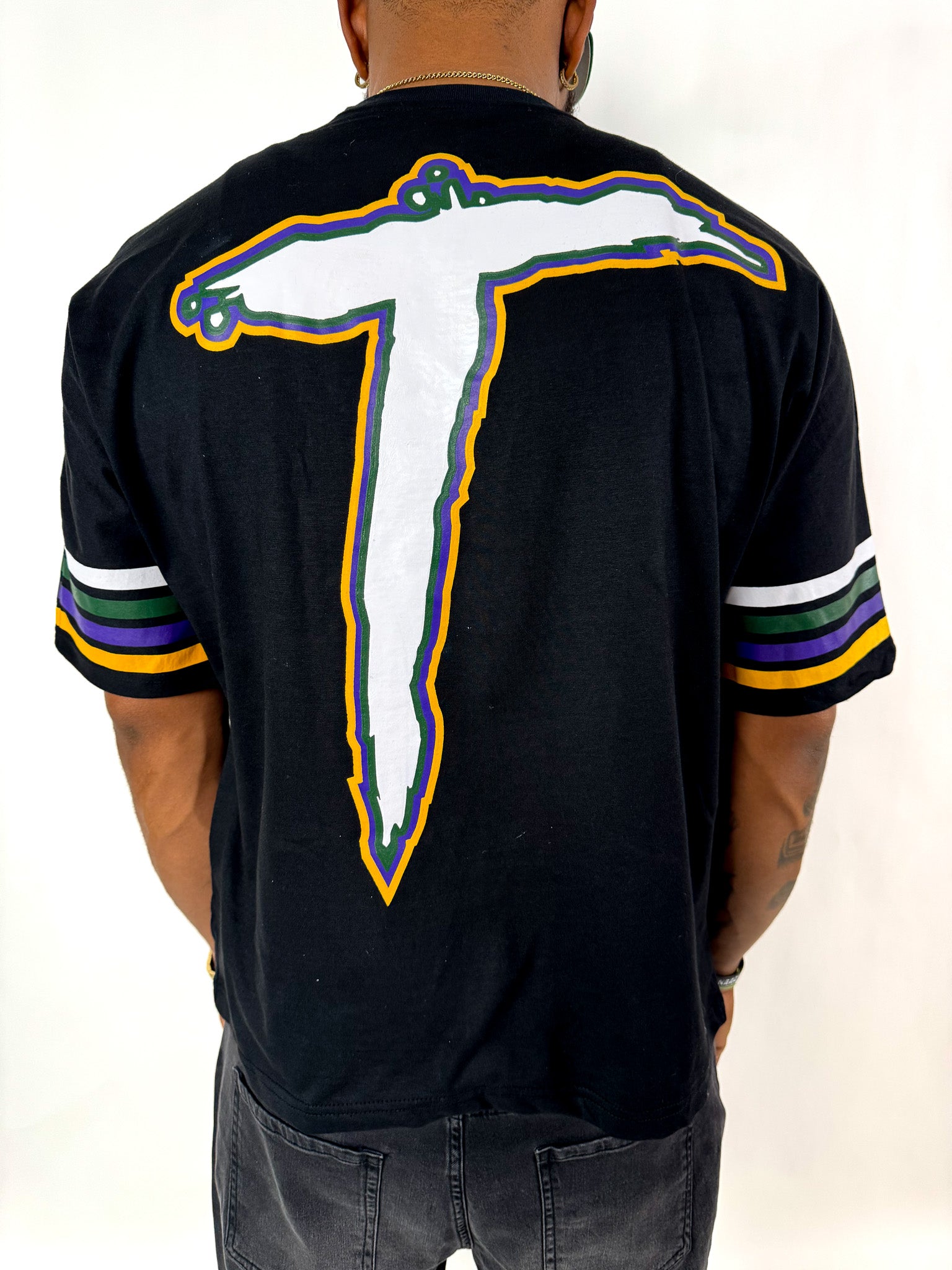 Big Trill Mardi Gras Tee - Black