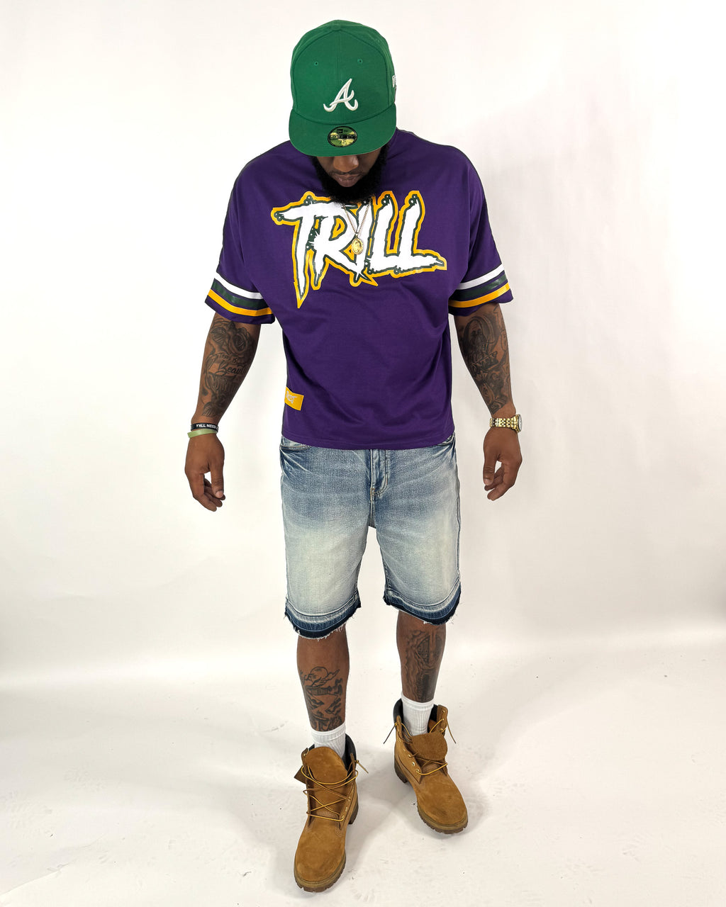 Big Trill Tee (Oversized)  - Purple