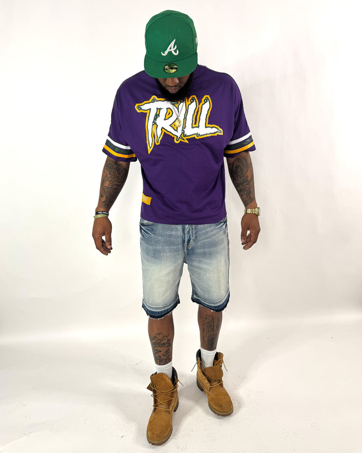 Big Trill Mardi Gras Tee - Purple