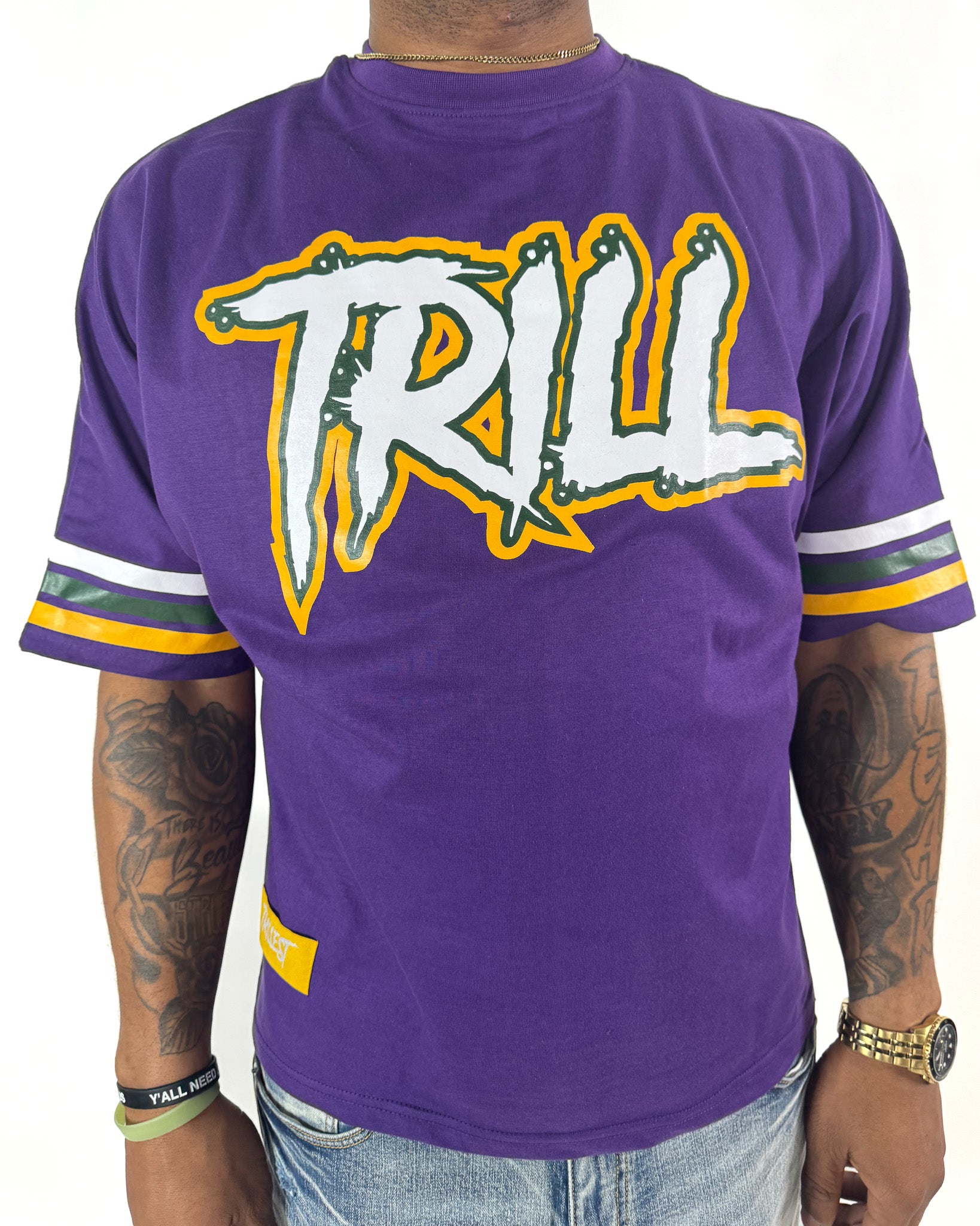 Big Trill Mardi Gras Tee - Purple