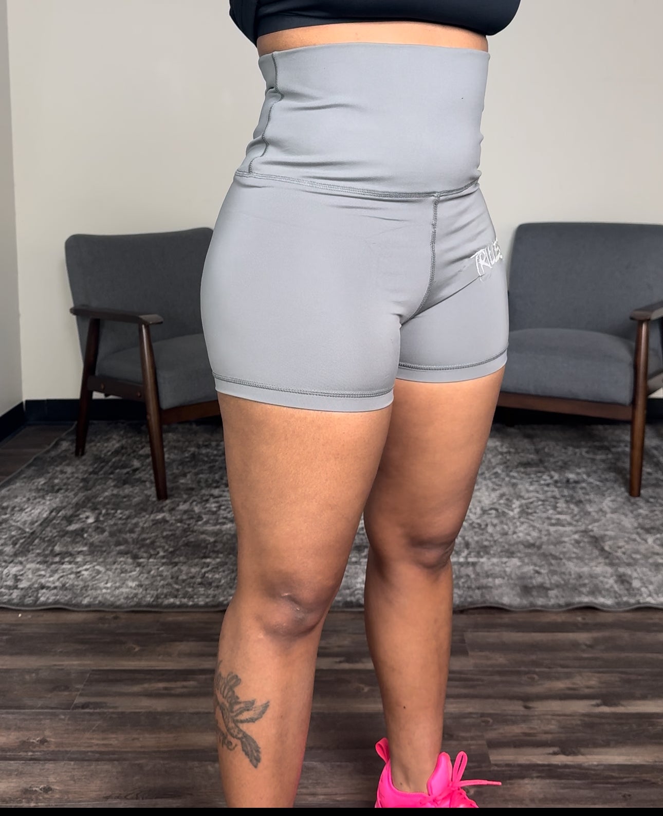 Trillest 3" Biker Shorts - Gray