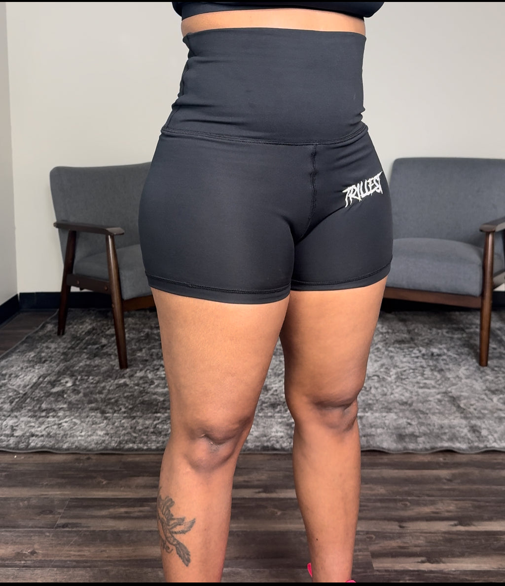 Trillest 3" Biker Shorts - Black