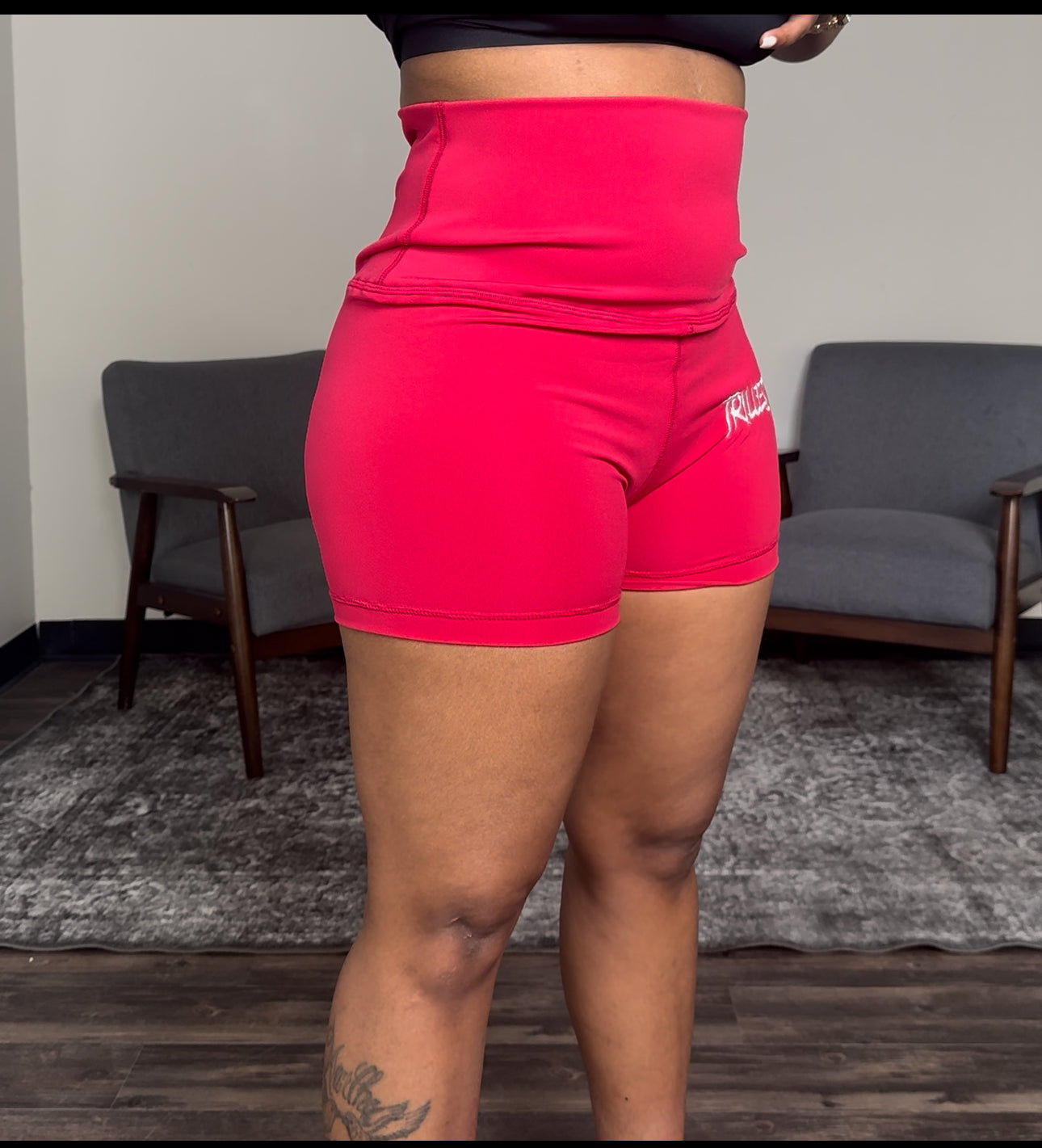 Trillest 3" Biker Shorts - Hot Pink