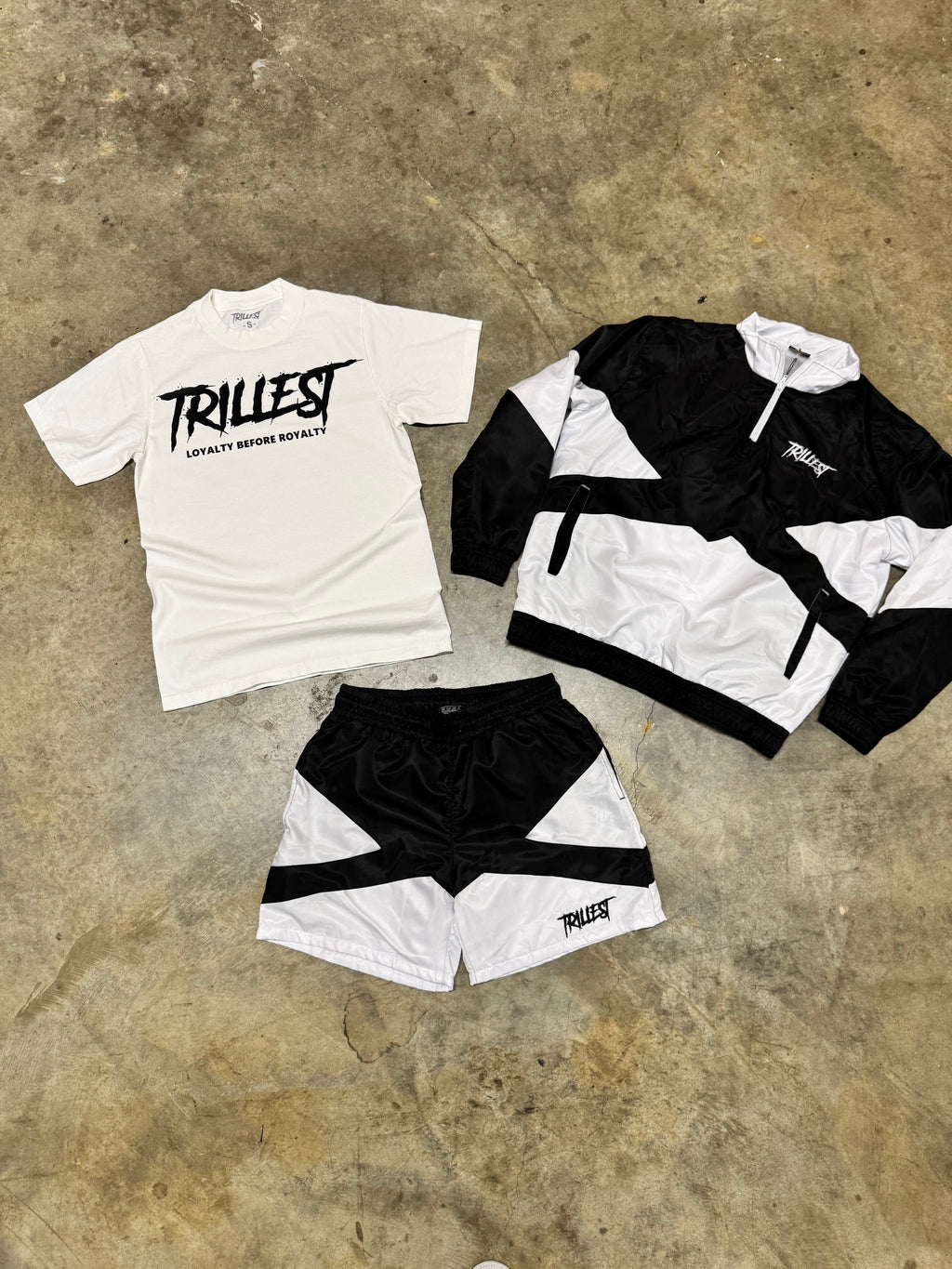 Windbreaker Bundle - Black/White
