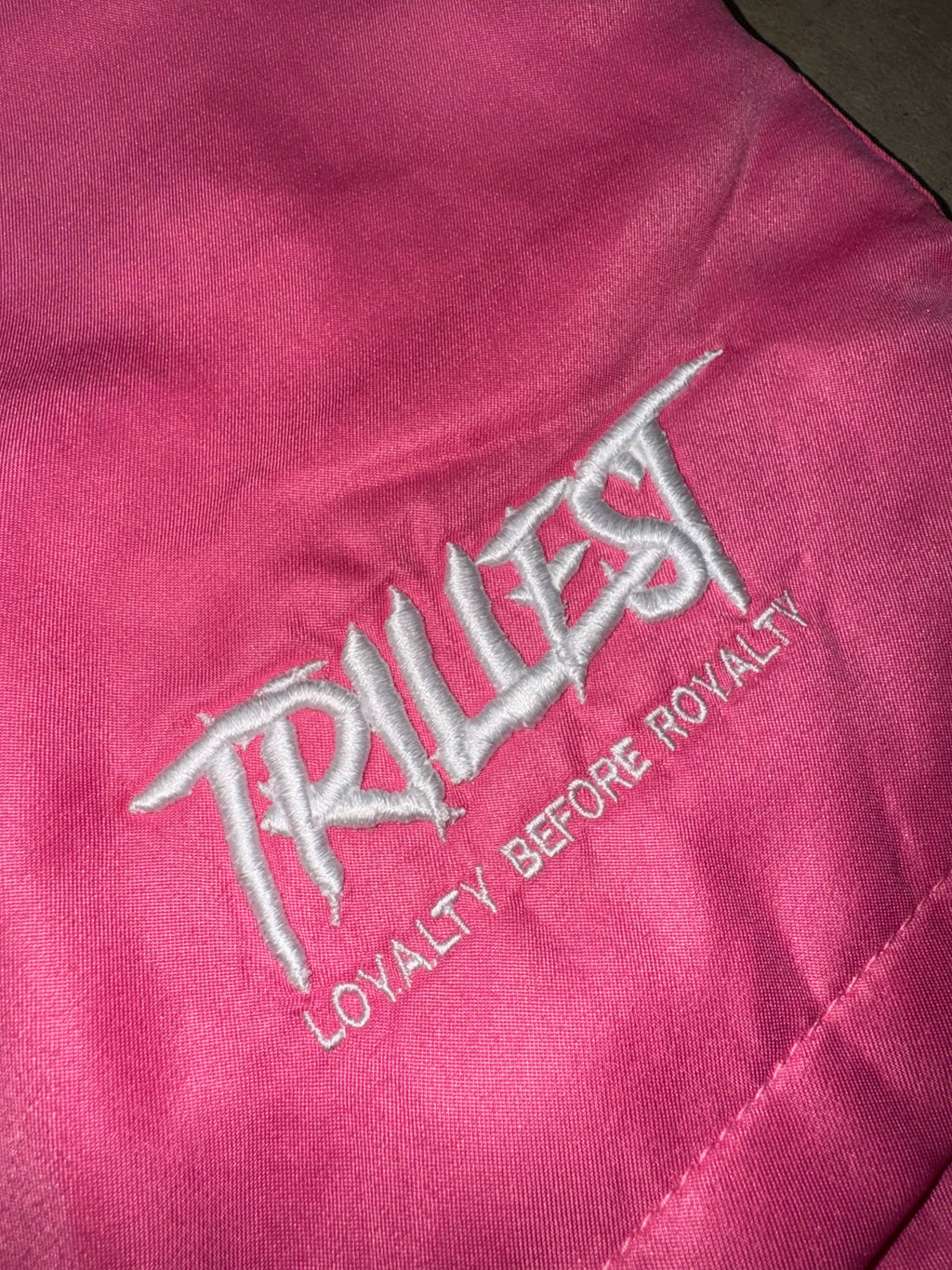 Signature Trillest Logo Shorts - Pink