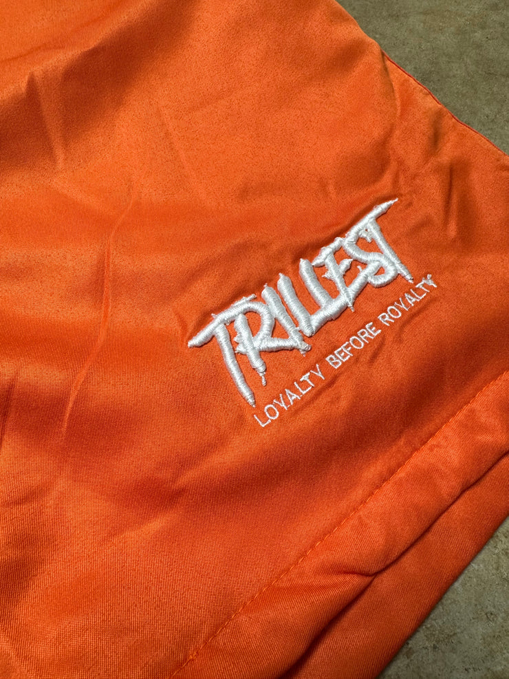 Signature Trillest Logo Shorts - Orange