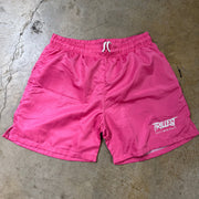 Signature Trillest Logo Shorts - Pink (FREE Tee w/ Purchase)