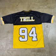 Trillest Football Jersey - Black\Gold