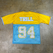 Trillest Football Jersey - Sky\Yellow