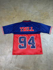 Trillest Football Jersey - Navy\Red