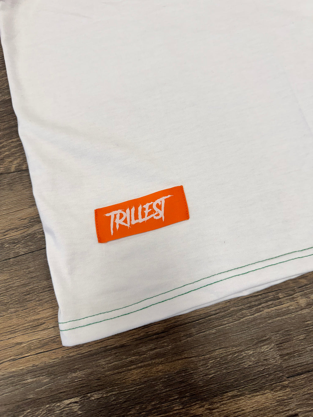 Big T - Raglan Tee - White\Orange