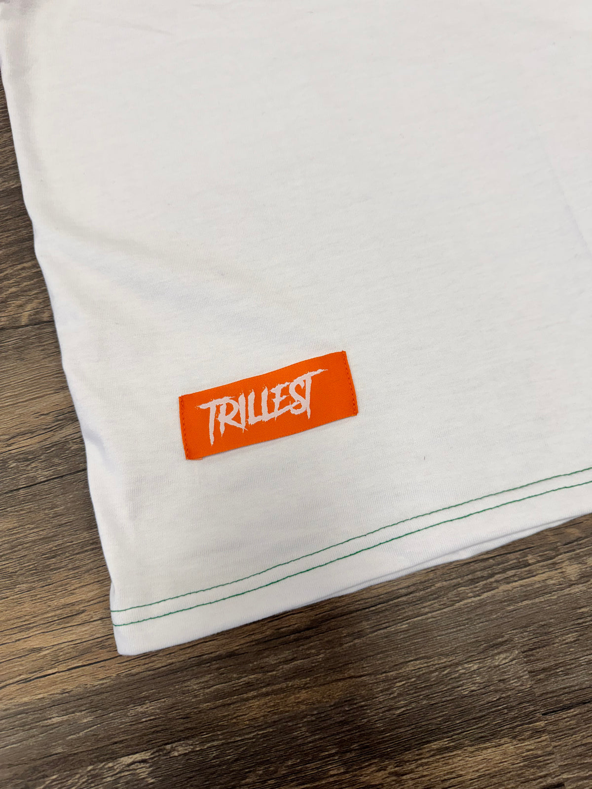Big T - Raglan Tee - White\Orange