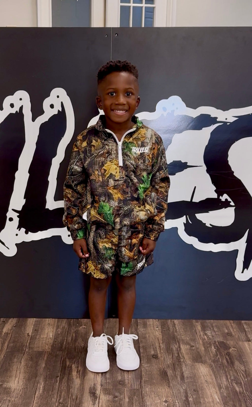 Kids Windbreaker Set - Real Tree Camo
