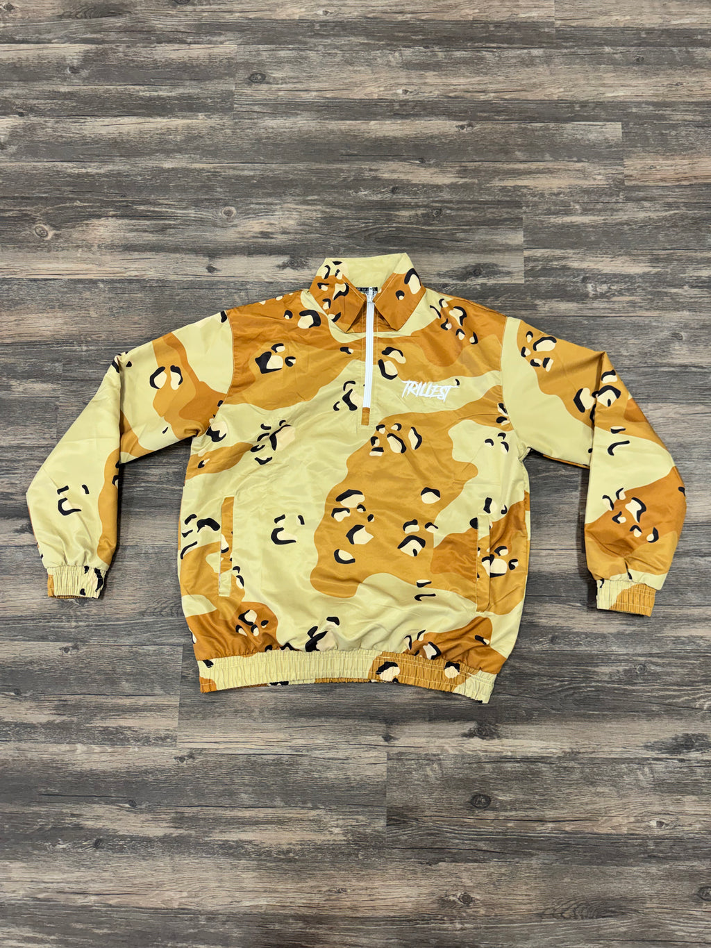 Panel Windbreaker Jacket - Desert Camo