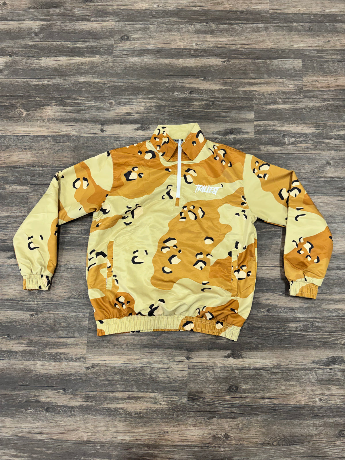 Panel Windbreaker Jacket - Desert Camo