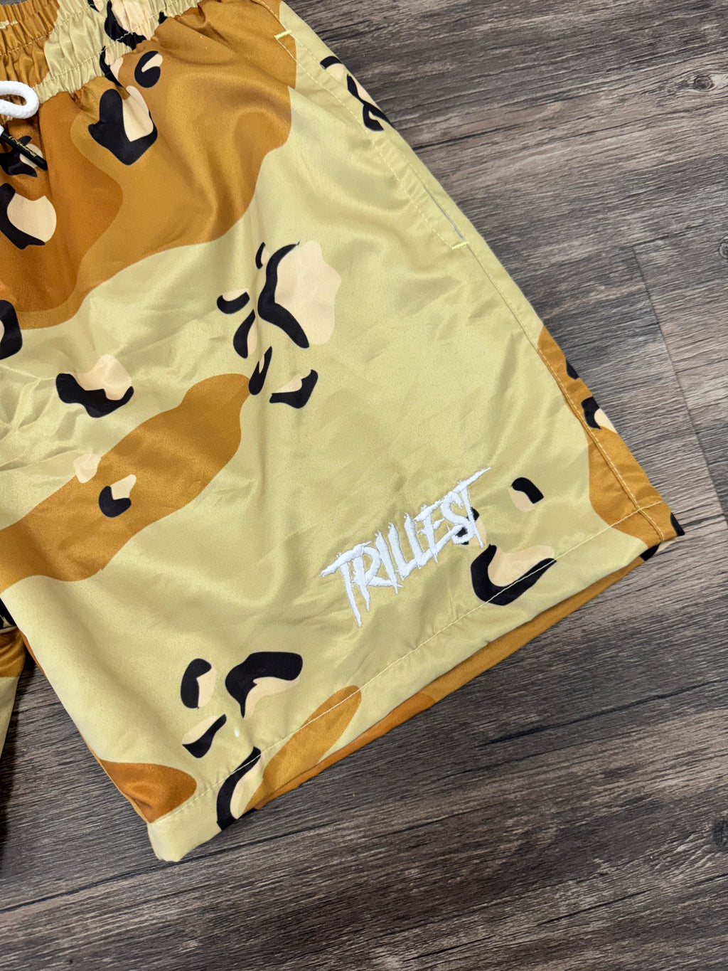 Panel Windbreaker Shorts - Desert Camo