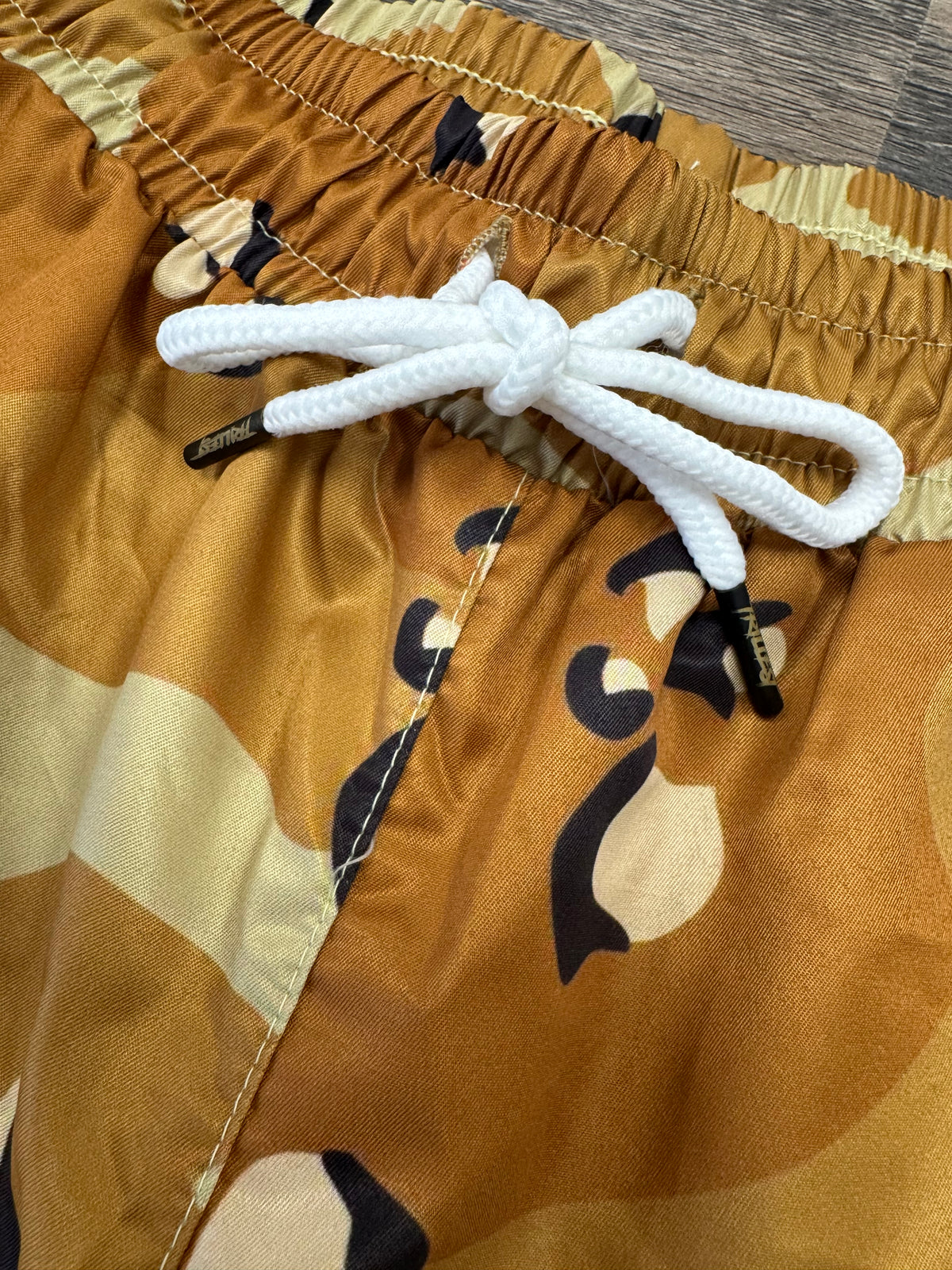 Panel Windbreaker Shorts - Desert Camo