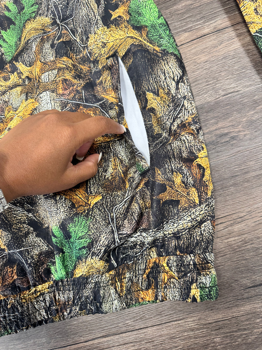 Panel Windbreaker Jacket - Real Tree Camo