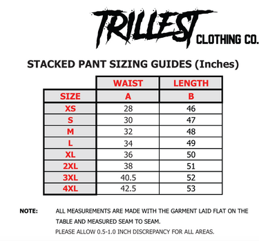 Trillest Flare Panel Pants - Black\White