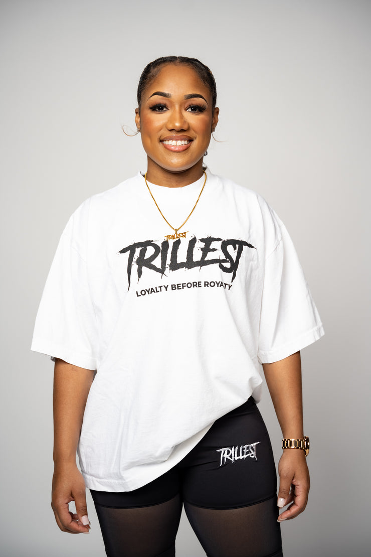 Big Trill Tee - White/Green/Orange