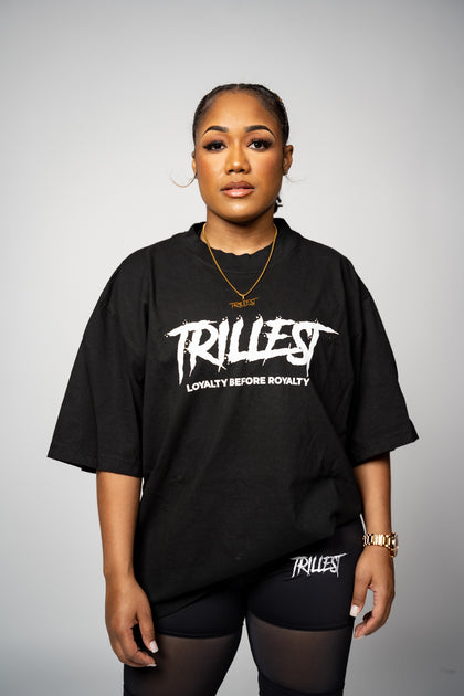 Trillest Oversized T-Shirt - Black – Trillest Co