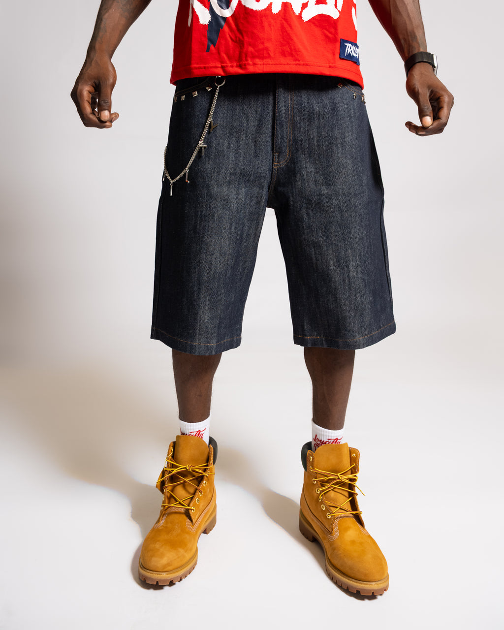 Wax Denim Jorts (Shorts) - Navy
