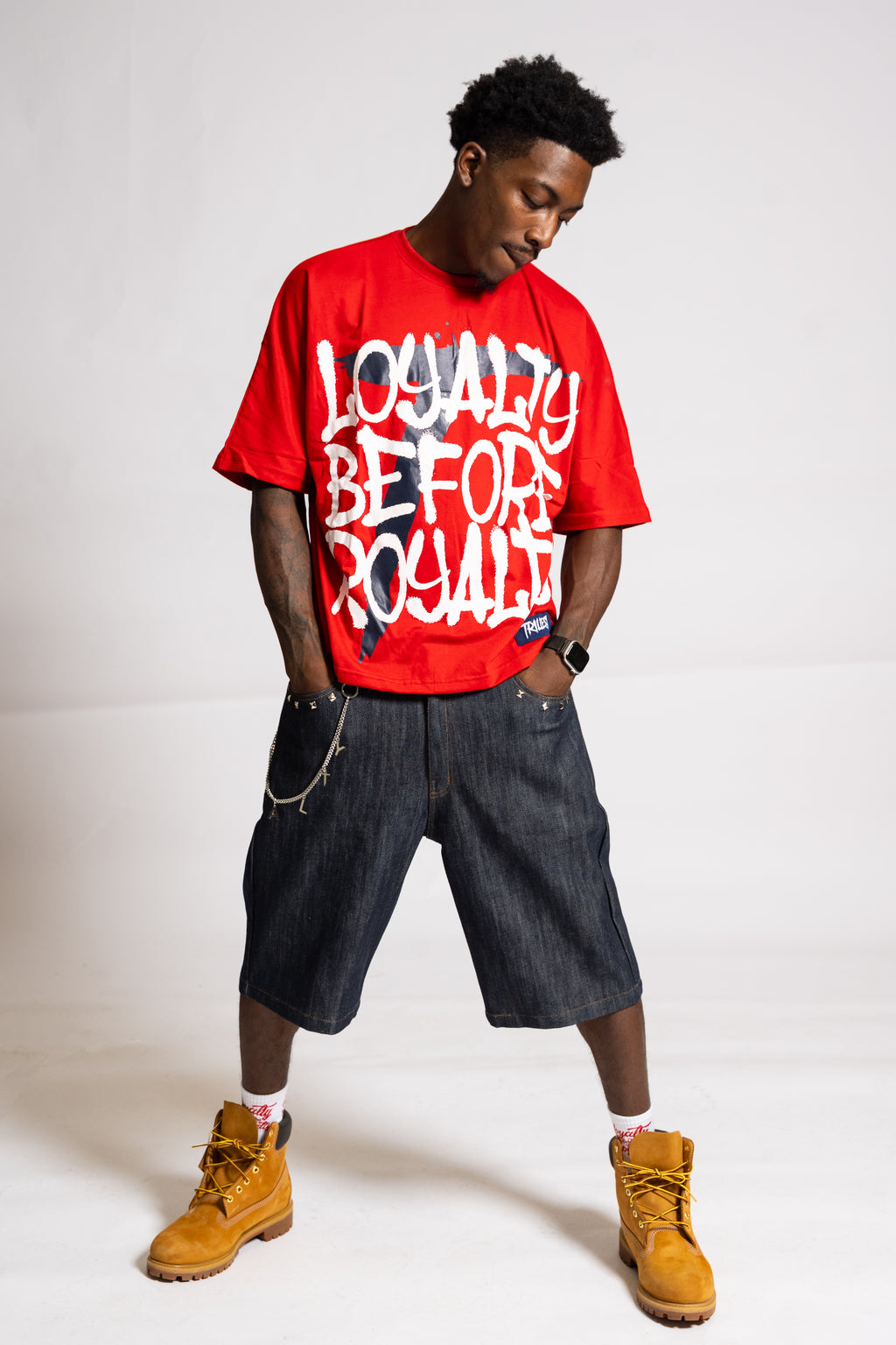 Wax Denim Jorts (Shorts) - Navy