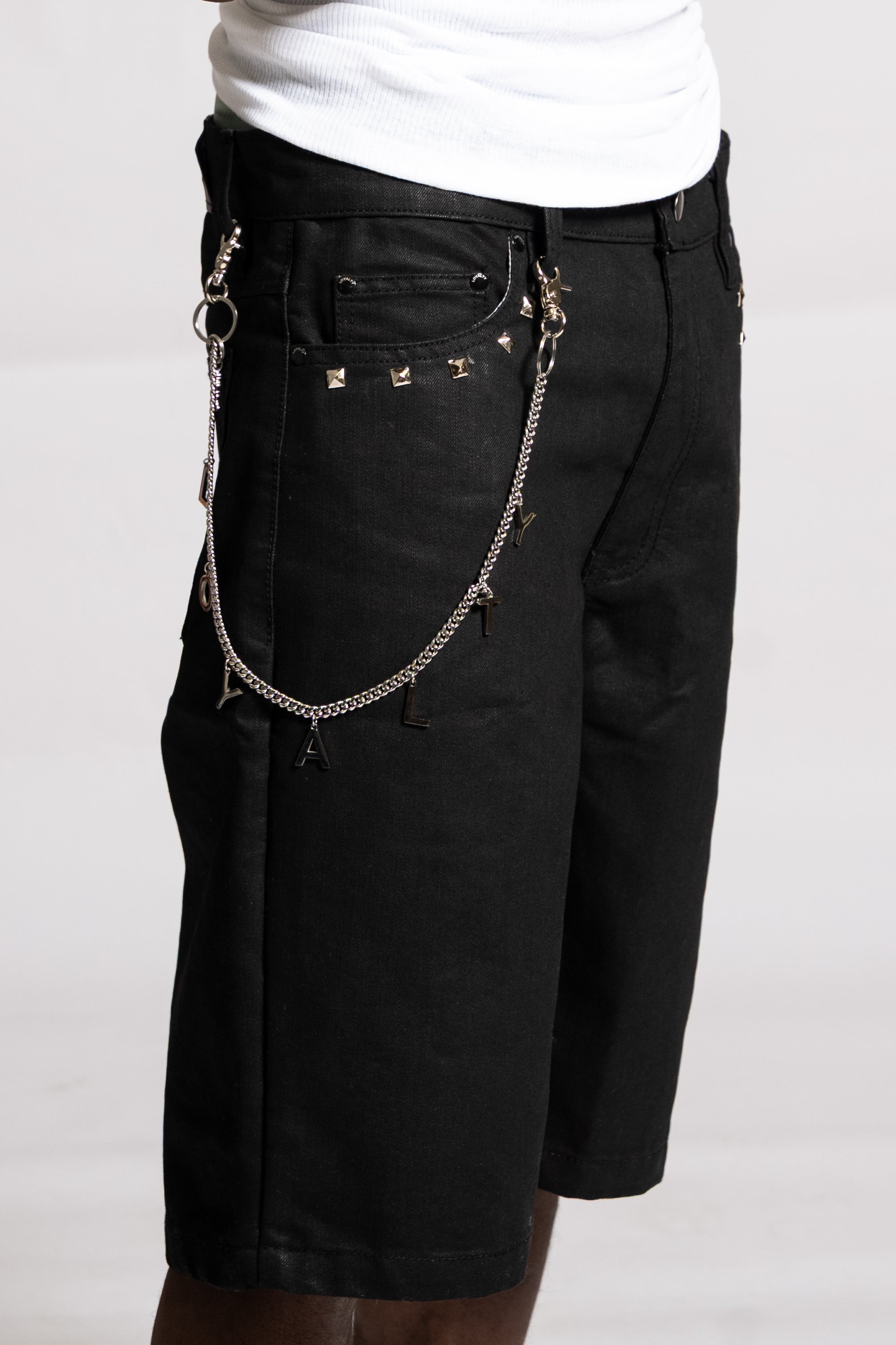 Wax Denim Jorts (Shorts) - Black