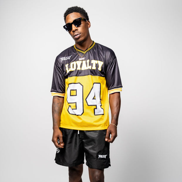 Trillest Football Jersey - Black\Gold