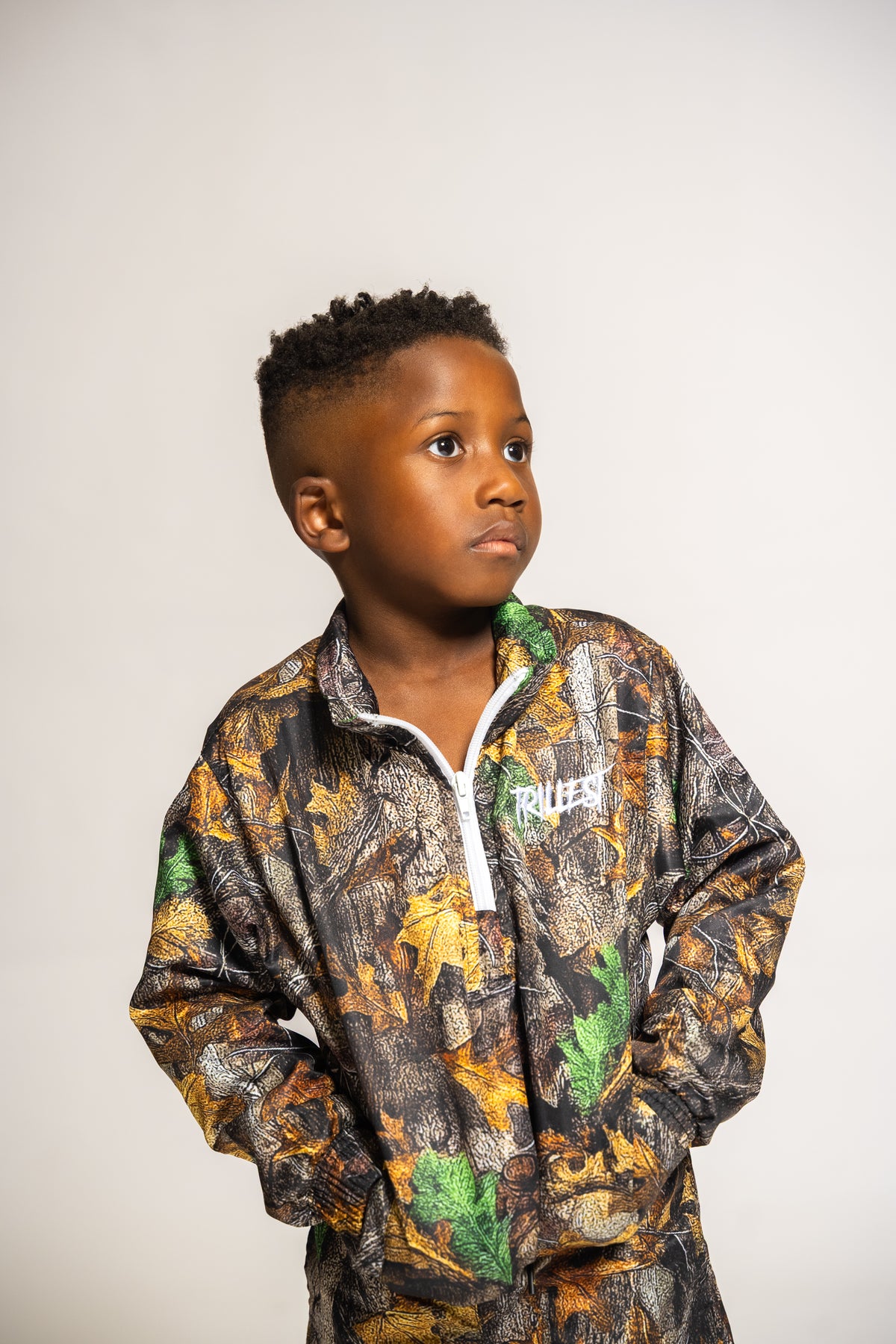 Kids Windbreaker Set - Real Tree Camo