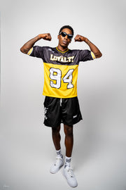 Trillest Football Jersey - Black\Gold