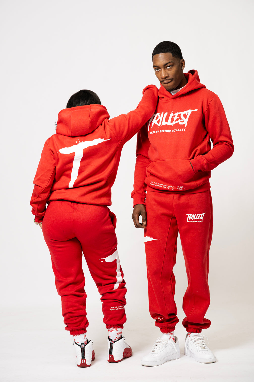 Big T Definition Jogger Bundle - Red