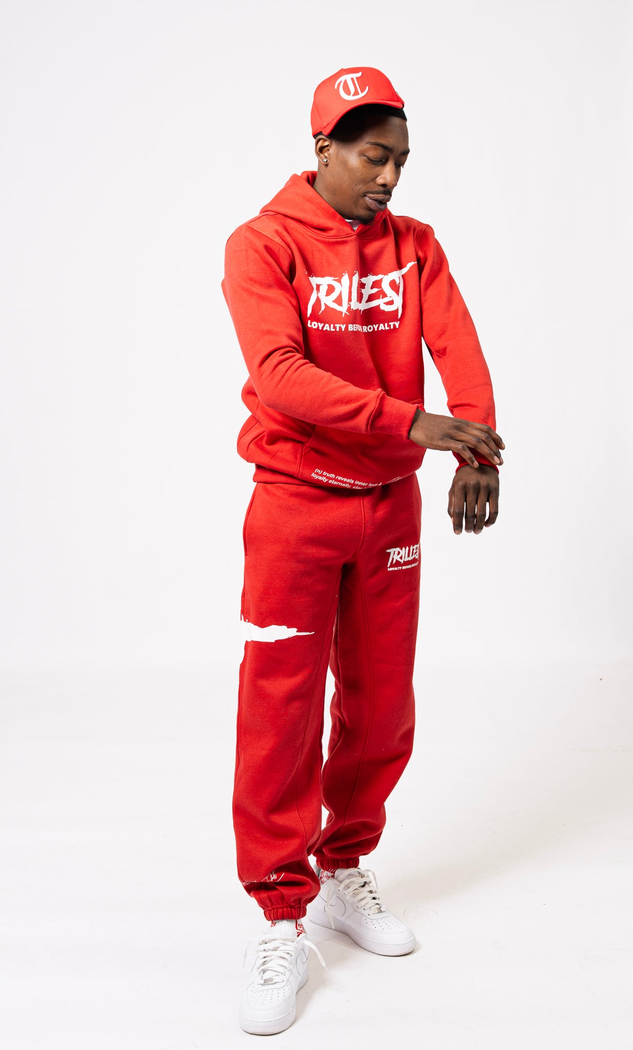 Big T Definition Jogger Bundle - Red