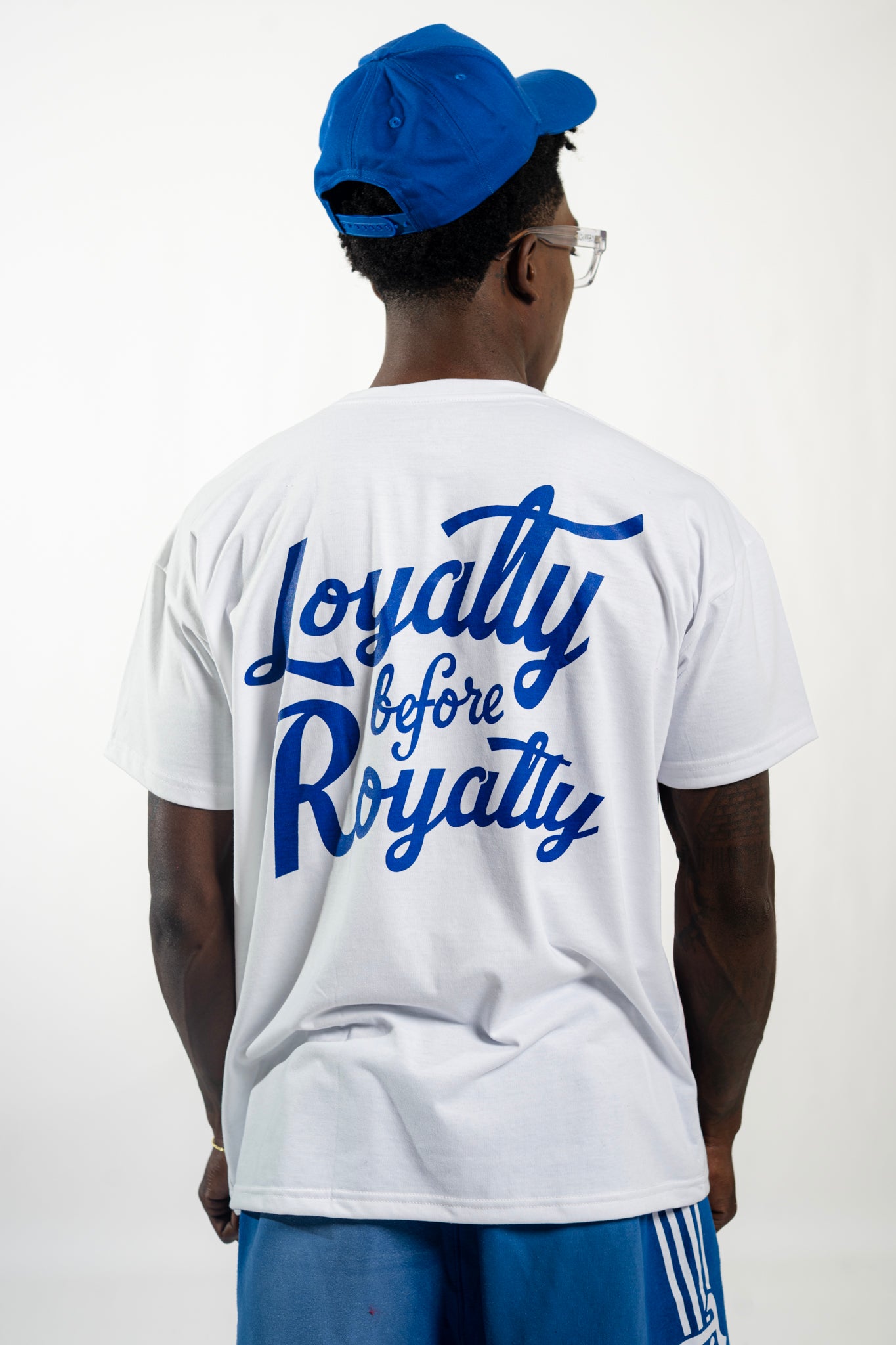 4 Stripes Trillest Tee - White/Royal