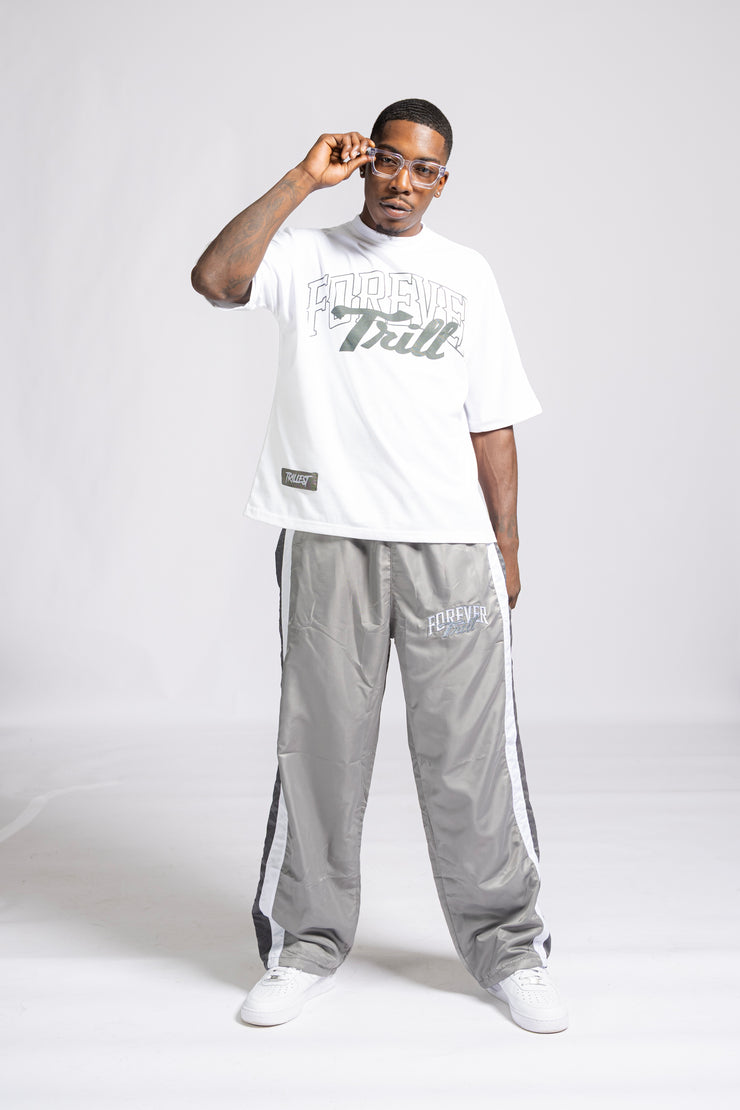 Forever Trill T-Shirt - White\Black\Gray (Oversized)