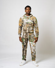 Trillest Straight Leg Joggers - Camo/White