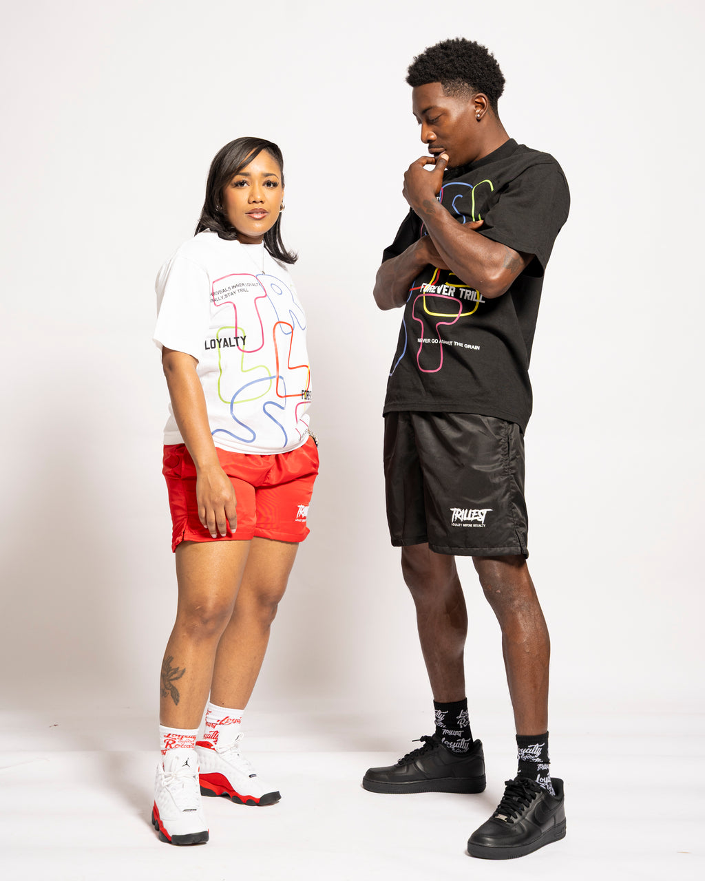 Signature Trillest Logo Shorts - Pink