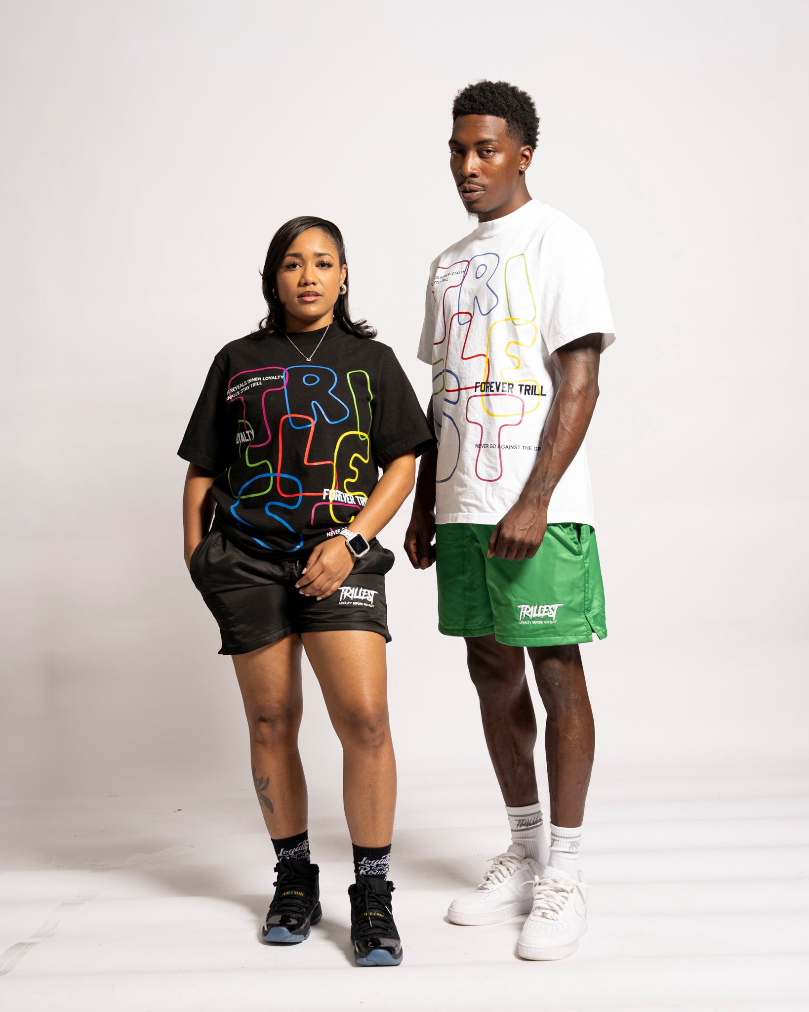Signature Trillest Logo Shorts - Green