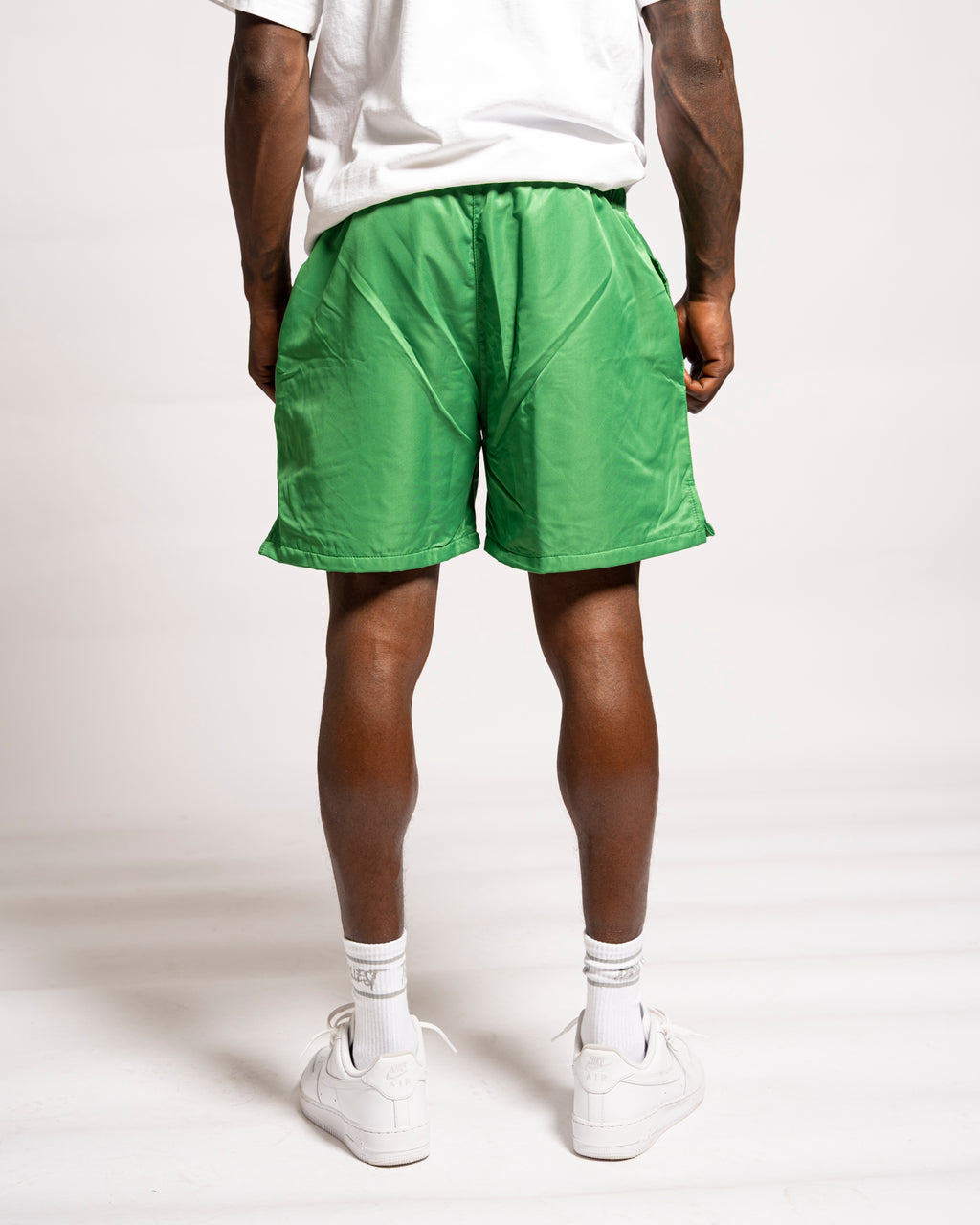 Signature Trillest Logo Shorts - Green