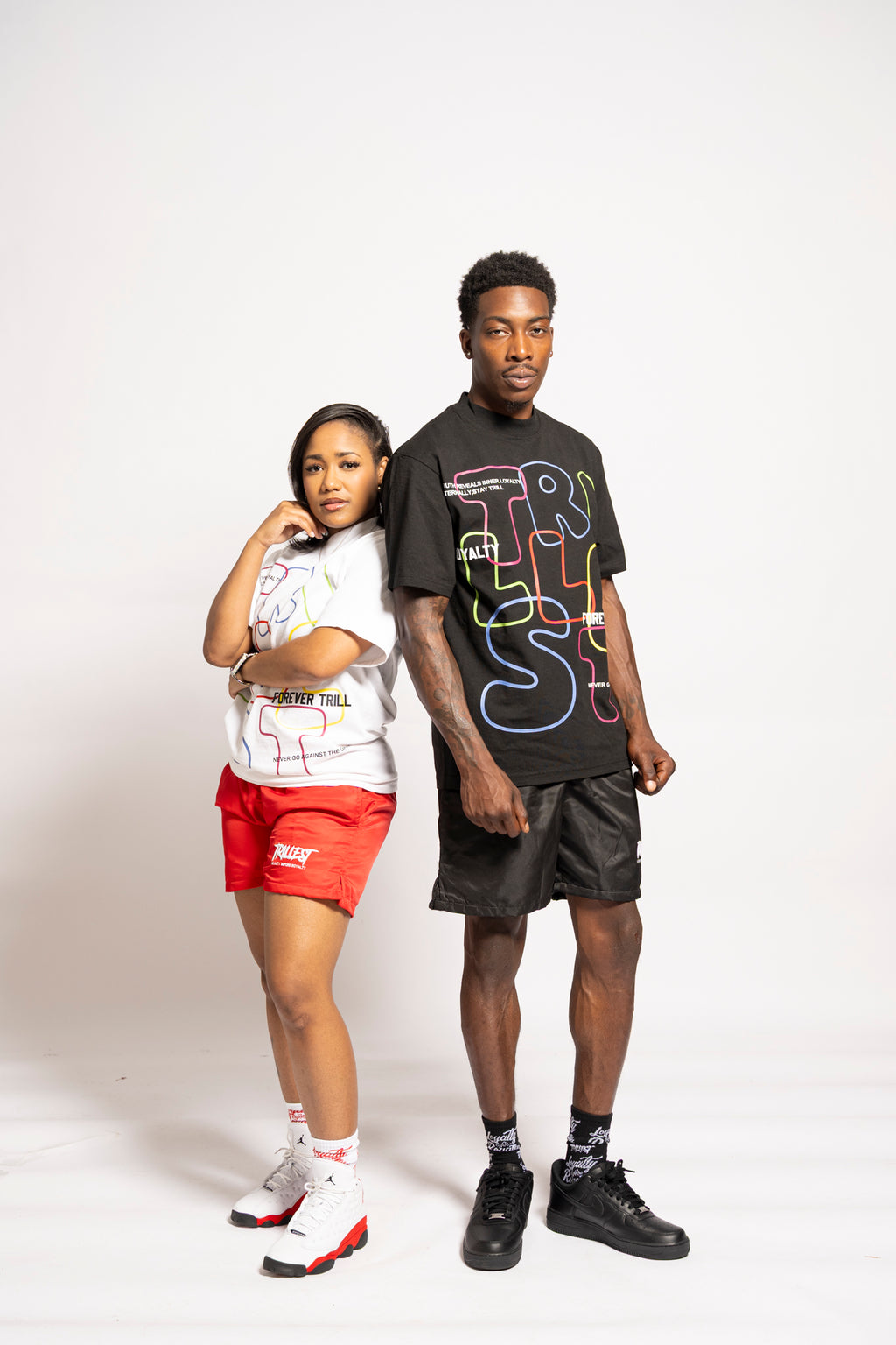 Signature Trillest Logo Shorts - Royal Blue
