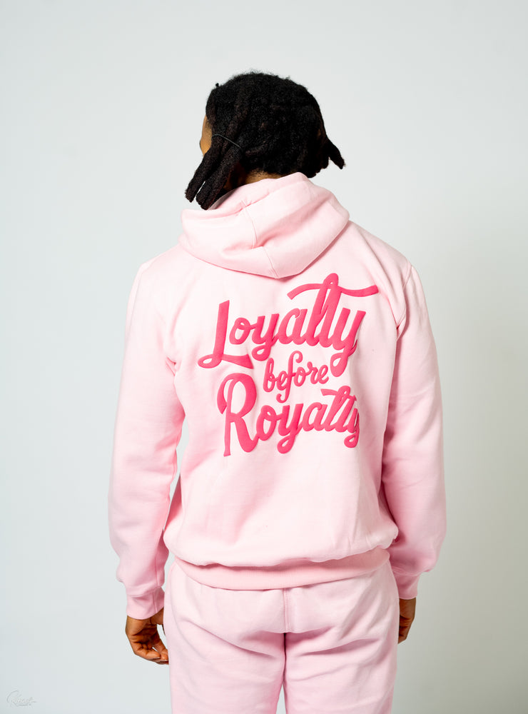 Trillest Puff Print Hoodie - Pink\Pink