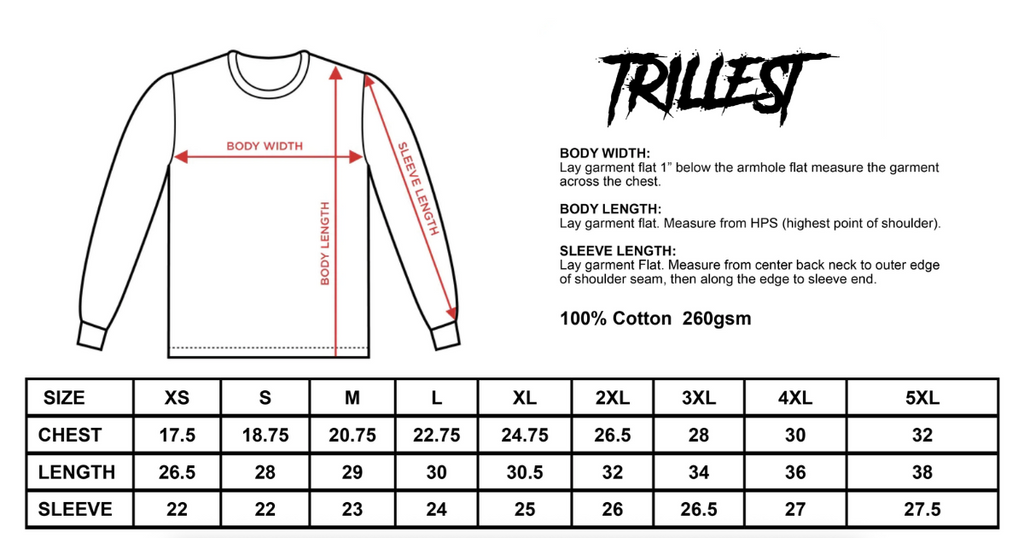 Trillest Loyalty Long Sleeve Tee - White\Purple\Green
