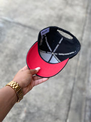 Trillest Black/Red Snapback Hat