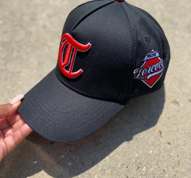 Trillest Black/Red Snapback Hat